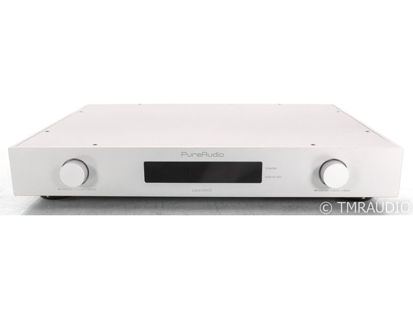 PureAudio Lotus DAC5 DAC; D/A Converter; Silver; Remote (46018)