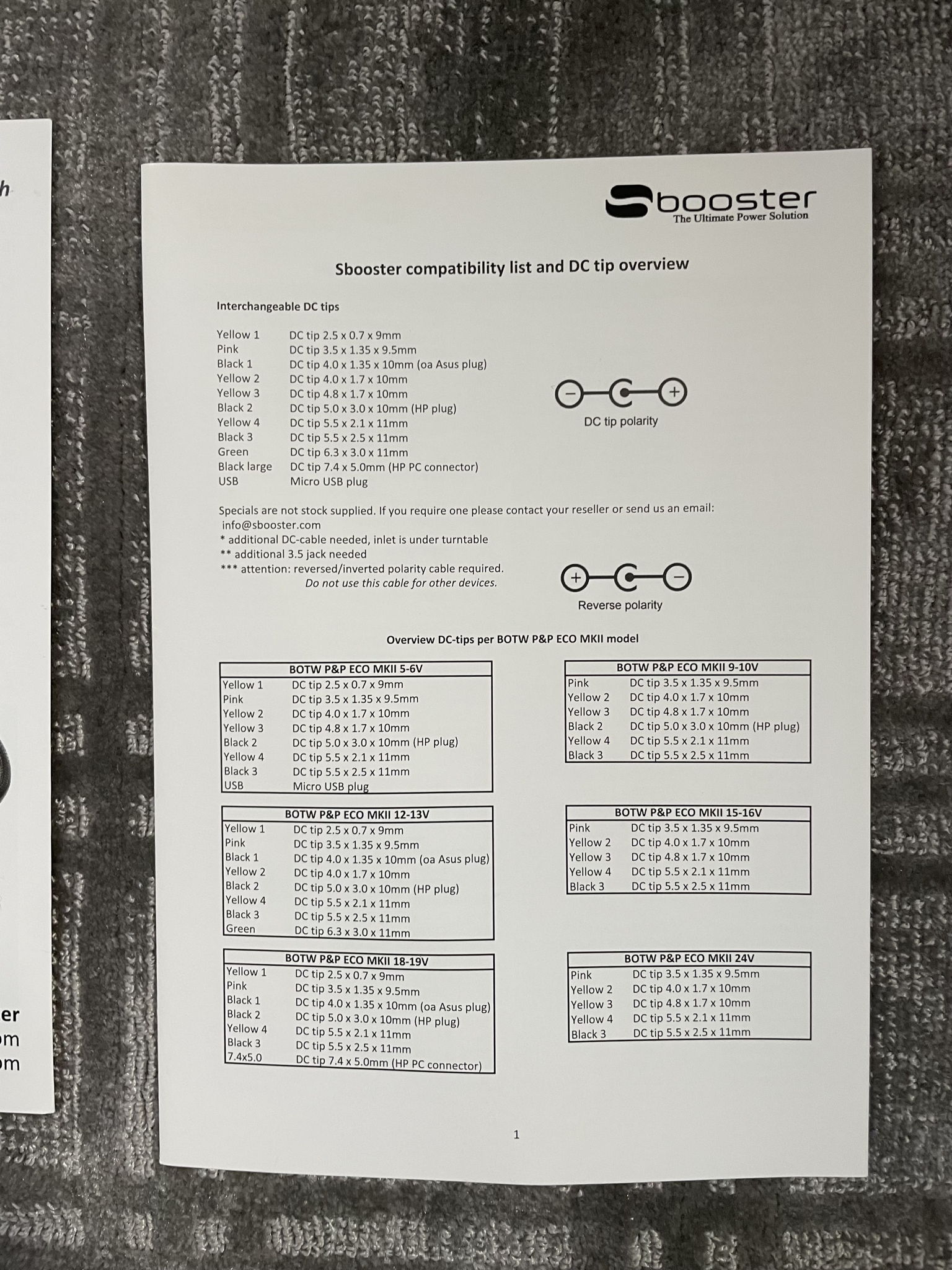 Sbooster ECO MKII 5