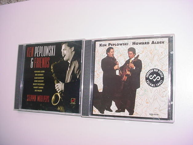 2 CD'S CD Ken Peplowski & Friends and with Howard Alden...