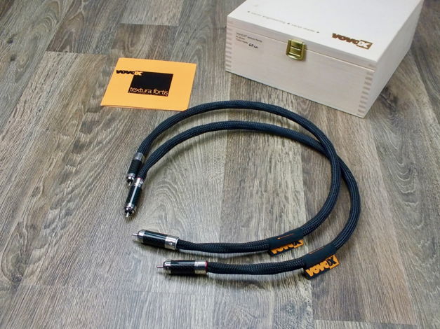 Vovox Textura Fortis interconnects RCA 0,6 metre