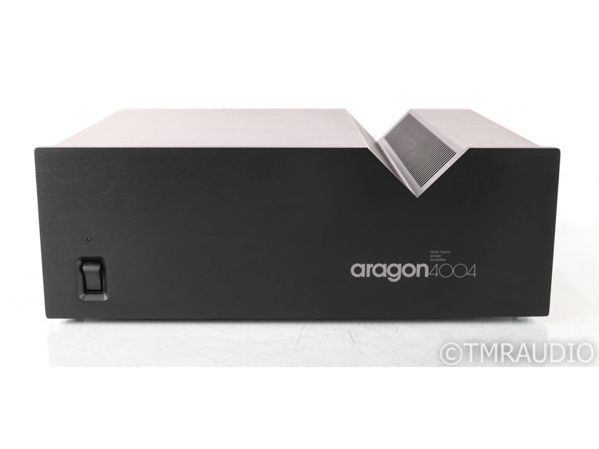 Aragon 4004 Vintage Dual Mono Power Amplifier; Black; Mondial (36141)
