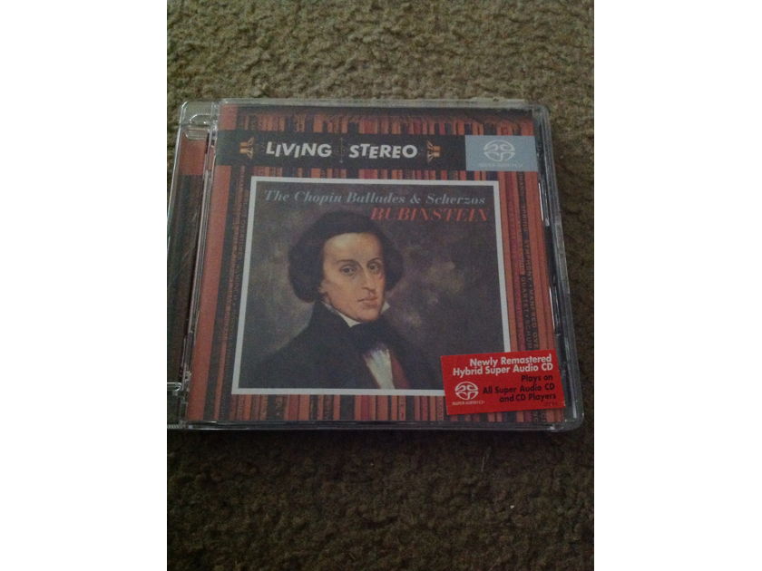 Arthur Rubinstein  - The Chopin Ballades & Scherzos RCA Living Stereo SACD Hybrid Surround Sound