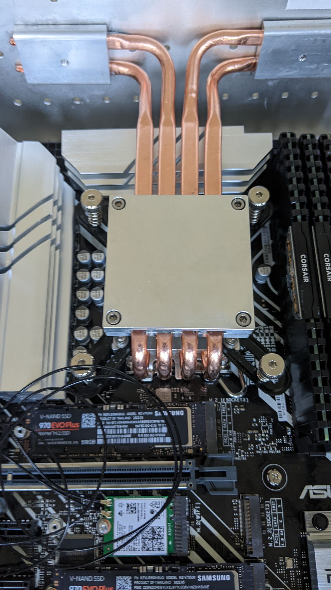 Heatsink close-up