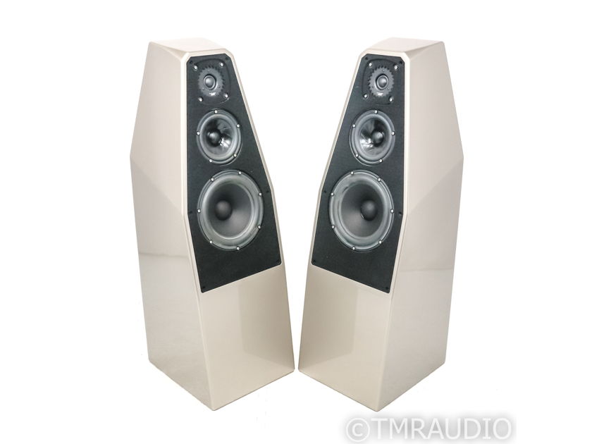 Wilson Audio Sabrina Floorstanding Speakers; Desert Silver Pair (34579)