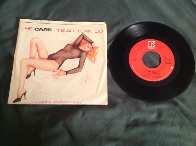 The Cars It's All I Can Do 45 With Picture Sleeve Vinyl...