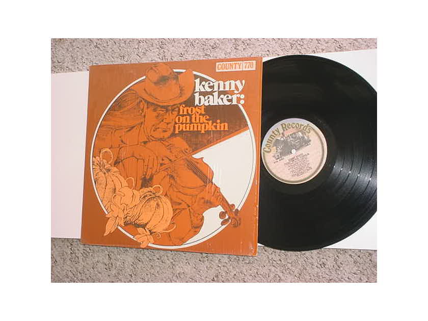 Fiddle Kenny Baker lp record - frost on the pumpkin country 770 in shrink 1977