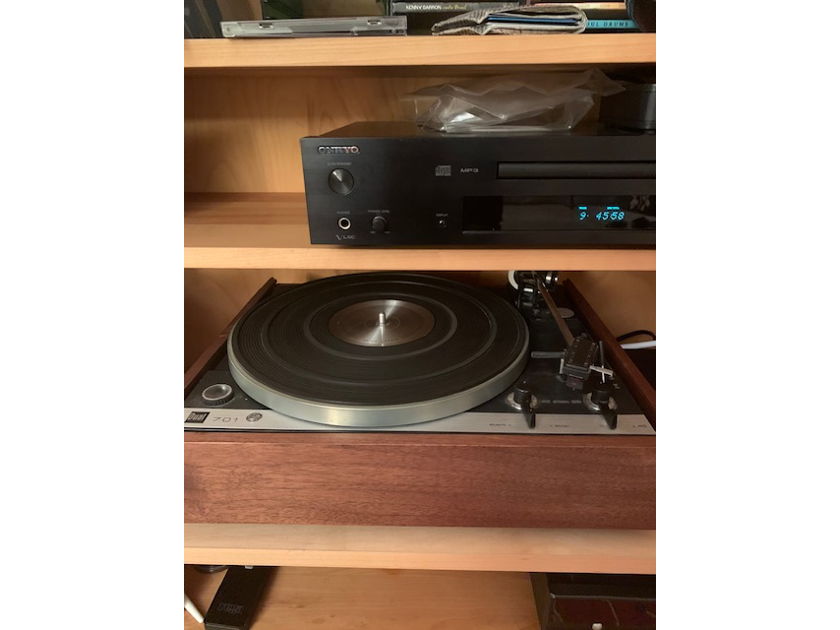 Dual 701 turntable- includes a lot of extras and vinyl collection