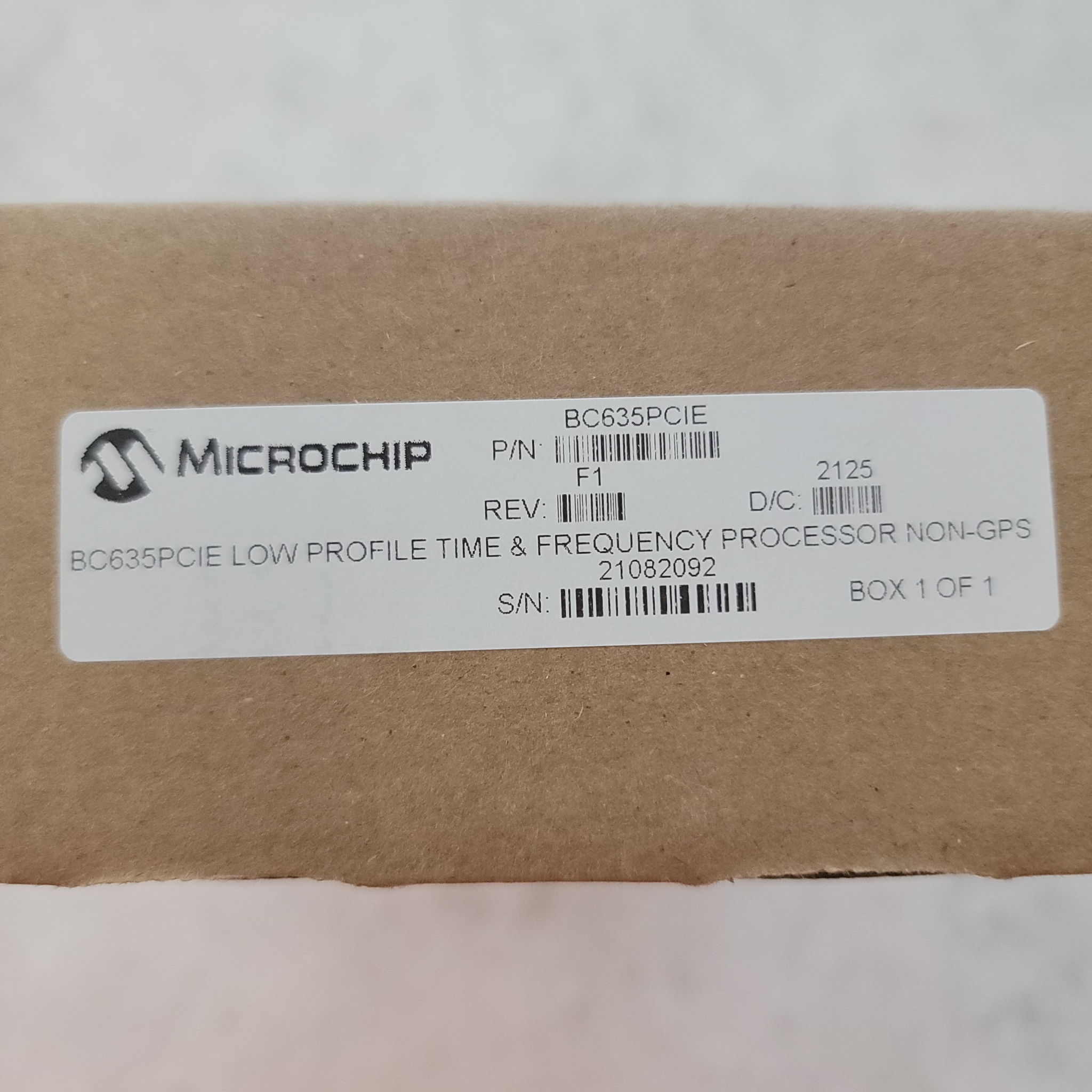 Microchip BC635PCIe Master Clock Input Card 4