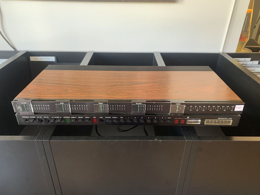 Bang & Olufsen Beomaster 4000 Mid-Century Modern Solid State Receiver - Just Serviced w/Speaker Connections