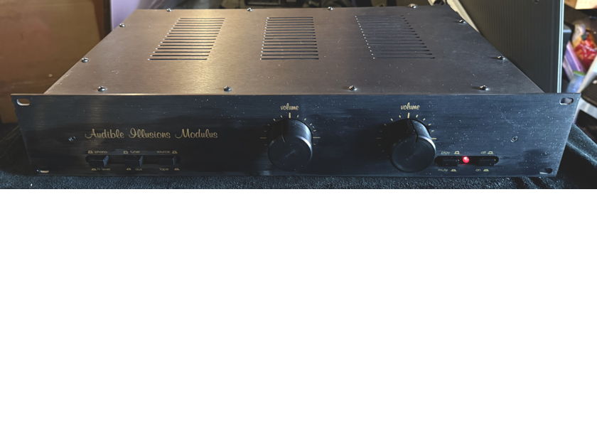 Audible Illusions Modulus, Tube Pre Black, in factory box, serviced and  fresh tubes