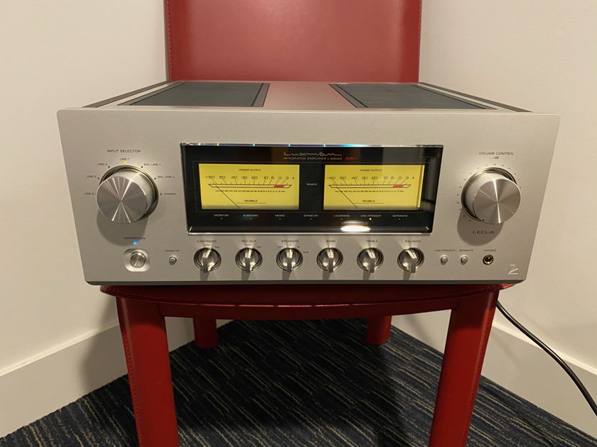 Luxman  L-590 AX II USA Model, Purchased from Authorized Dealer in June 2020, with Boxes, Manual, Excellent Condition