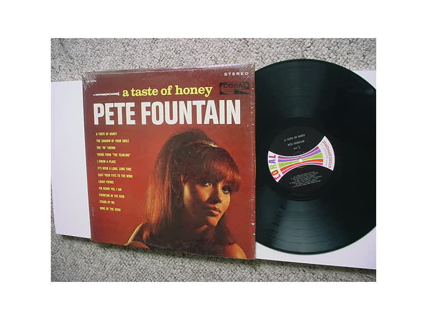 Pete Fountain lp record - a taste of honey in shrink Coral CRL 757486 Stereo