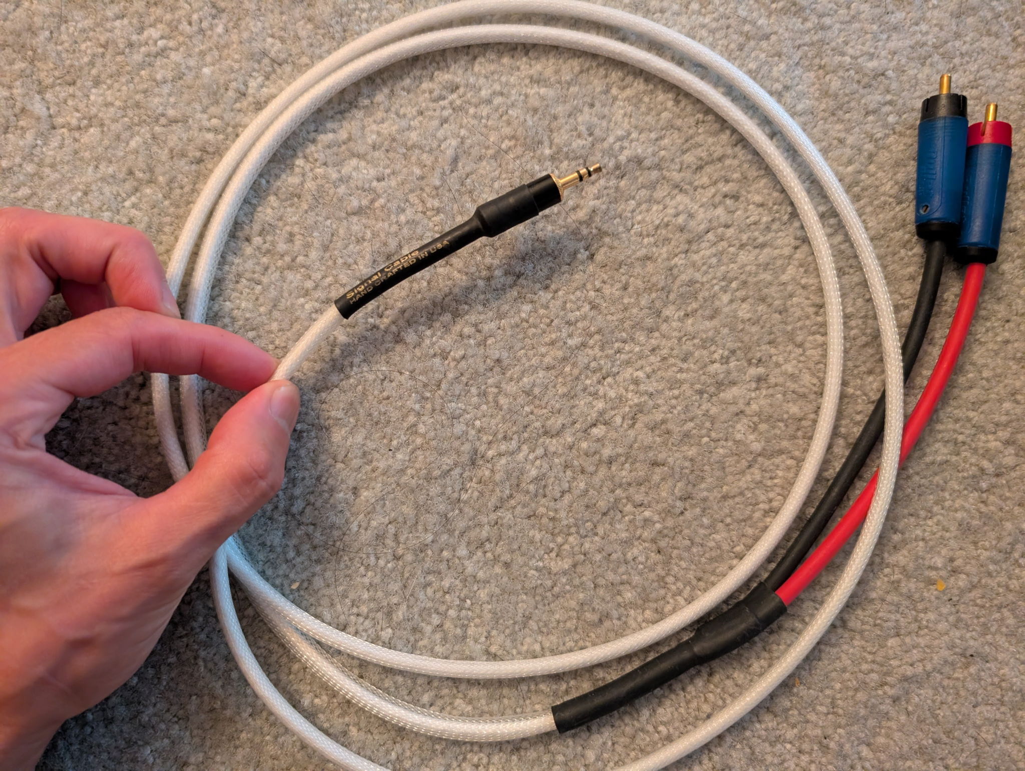 Synergistic Research Alpha Sterling Interconnect cables... 2