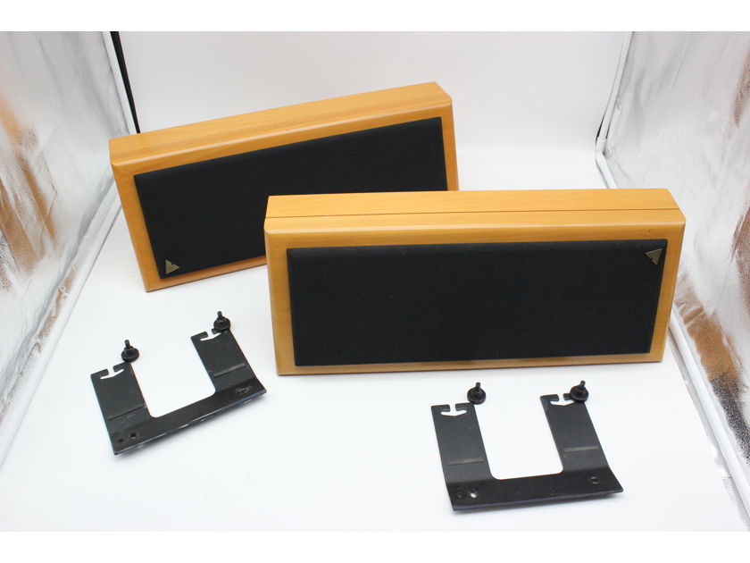 1 Pair X Vienna Acoustics Waltz Surround Speakers with Mounting Brackets