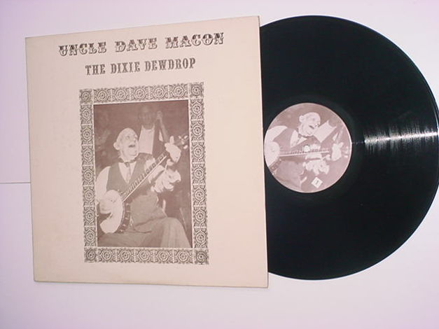 UNCLE Dave Macon banjo lp record the dixie dewdrop