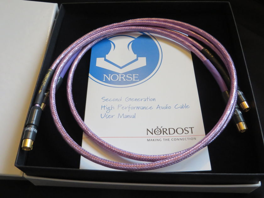 Nordost Frey 2 Norse Interconnects RCA 1M