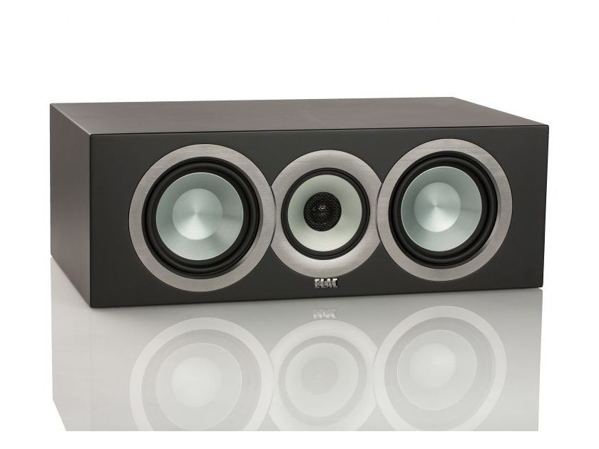 ELAC Uni-Fi Slim CCU5 Center Channel Speaker; Black (New/Open Box w/ Warranty) (24898)
