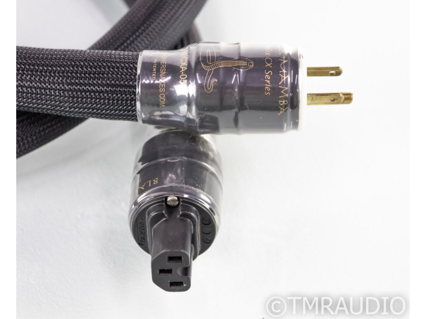 Shunyata Research Black Mamba Helix CX Power Cable; 1.8m AC Cord (25623)