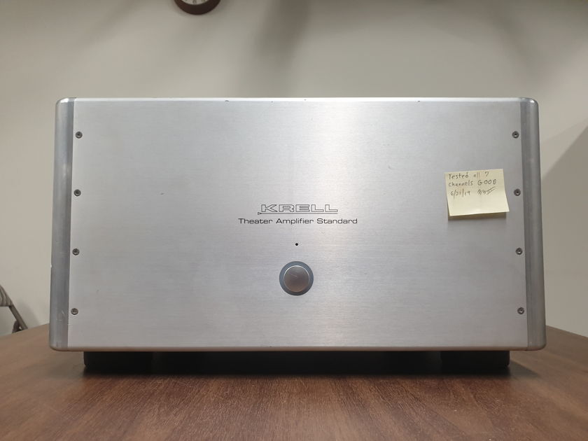 Krell Theater Amplifier Standard (TAS) (Bret/Dan D'Agostino Owned, One-of-a-kind 7-Channel Model)