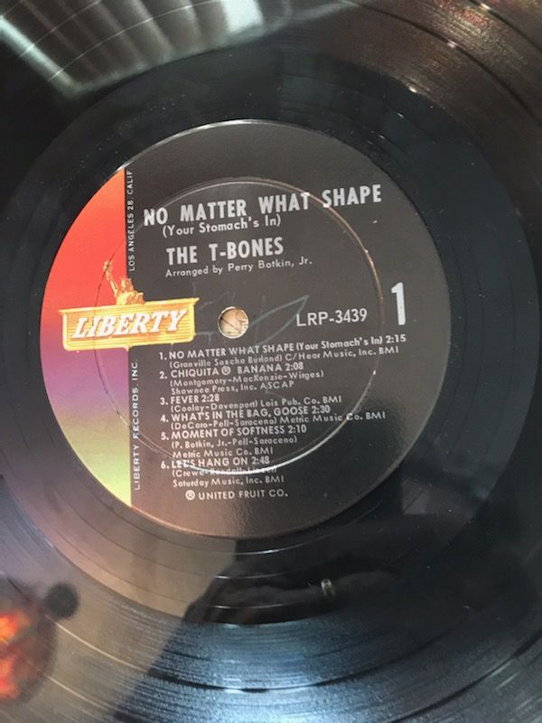 THE T - BONES -(LP)- NO MATTER WHAT SHAPE (YOUR STOMACH... 4