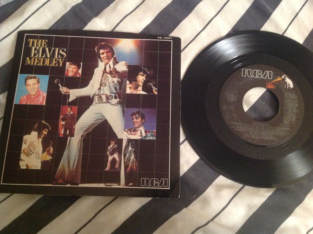 Elvis Presley The Elvis Medley/Always On My Mind 45 Wit...