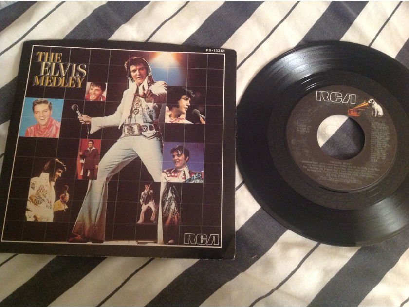 Elvis Presley The Elvis Medley/Always On My Mind 45 With Picture Sleeve
