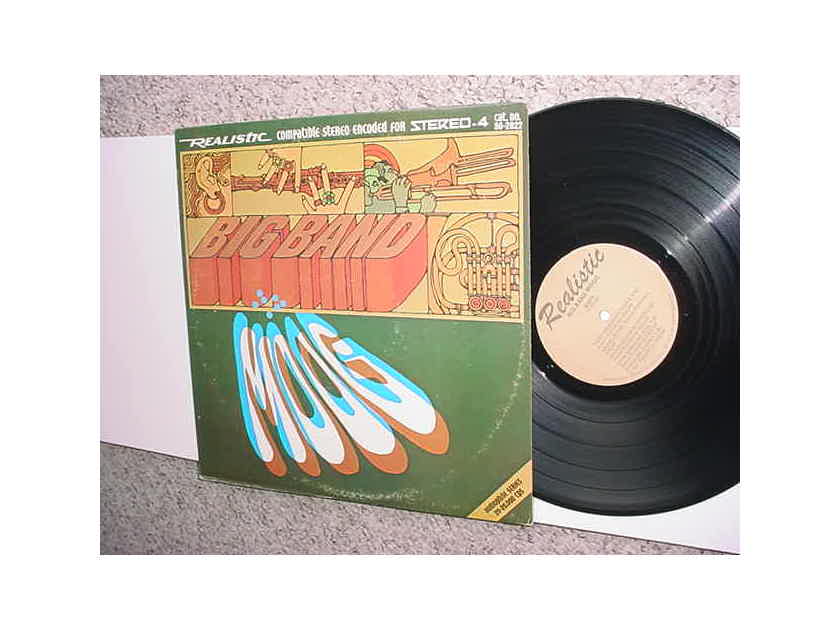Realistic STEREO -4 LP Record - cat no 50-2022  Audiophile series big band moog by Keith Droste