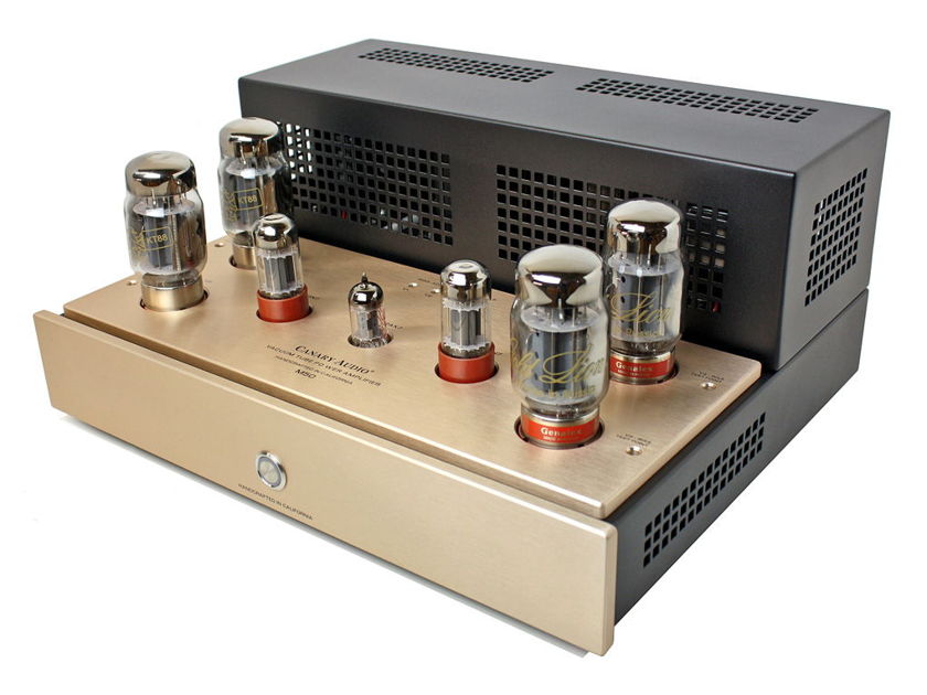 PURE CLASS A Tube Amplifier delivering 50 Watts per channel with KT-88's. NEW CANARY M50