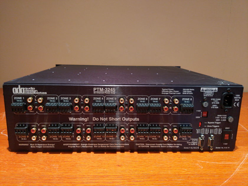 Audio Design Associates PTM3245 Power Amp... For Sale Audiogon