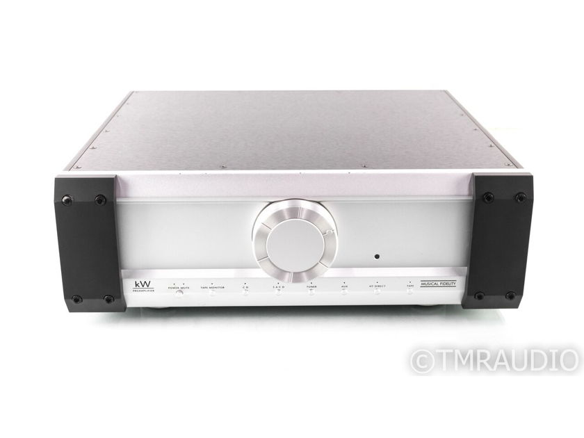 Musical Fidelity kW Hybrid Stereo Preamplifier; Remote; Upgraded (28496)