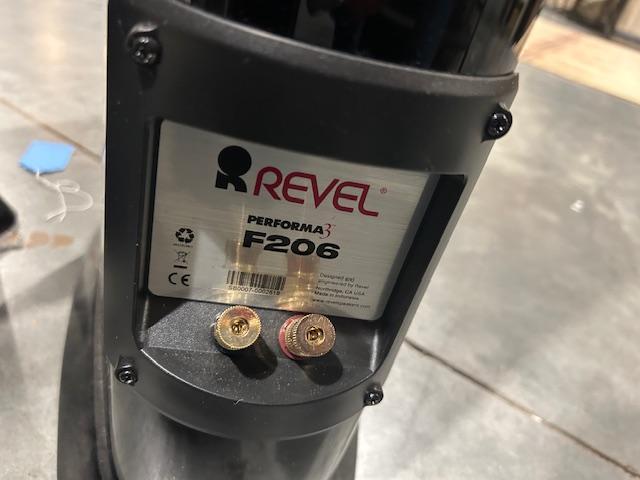 Revel F206 Display Model Excellent Condition 2