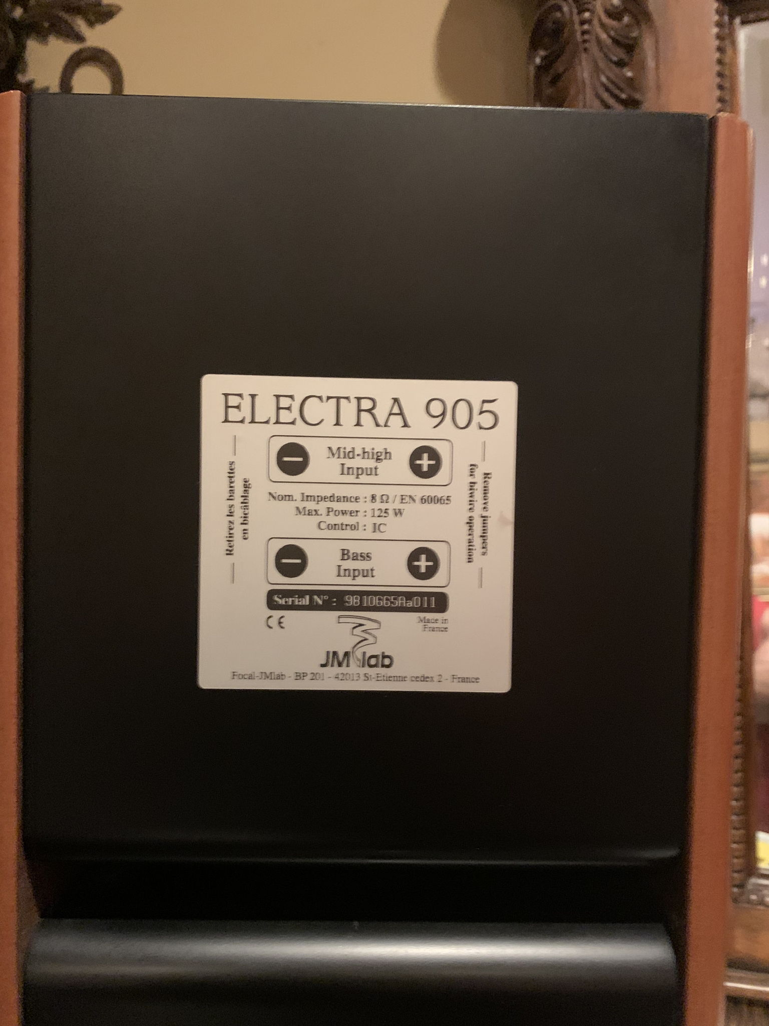 Focal Electra 905 “Like New” Retail Boxed 13