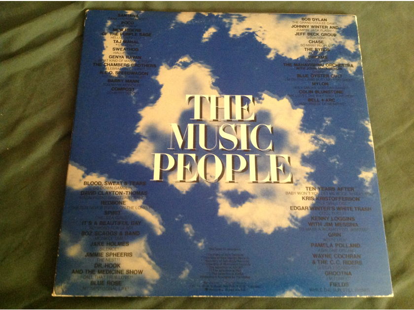 Various  The Music People 3 LP Set Bob Dylan Jeff Beck Group Spirit Ten Years After