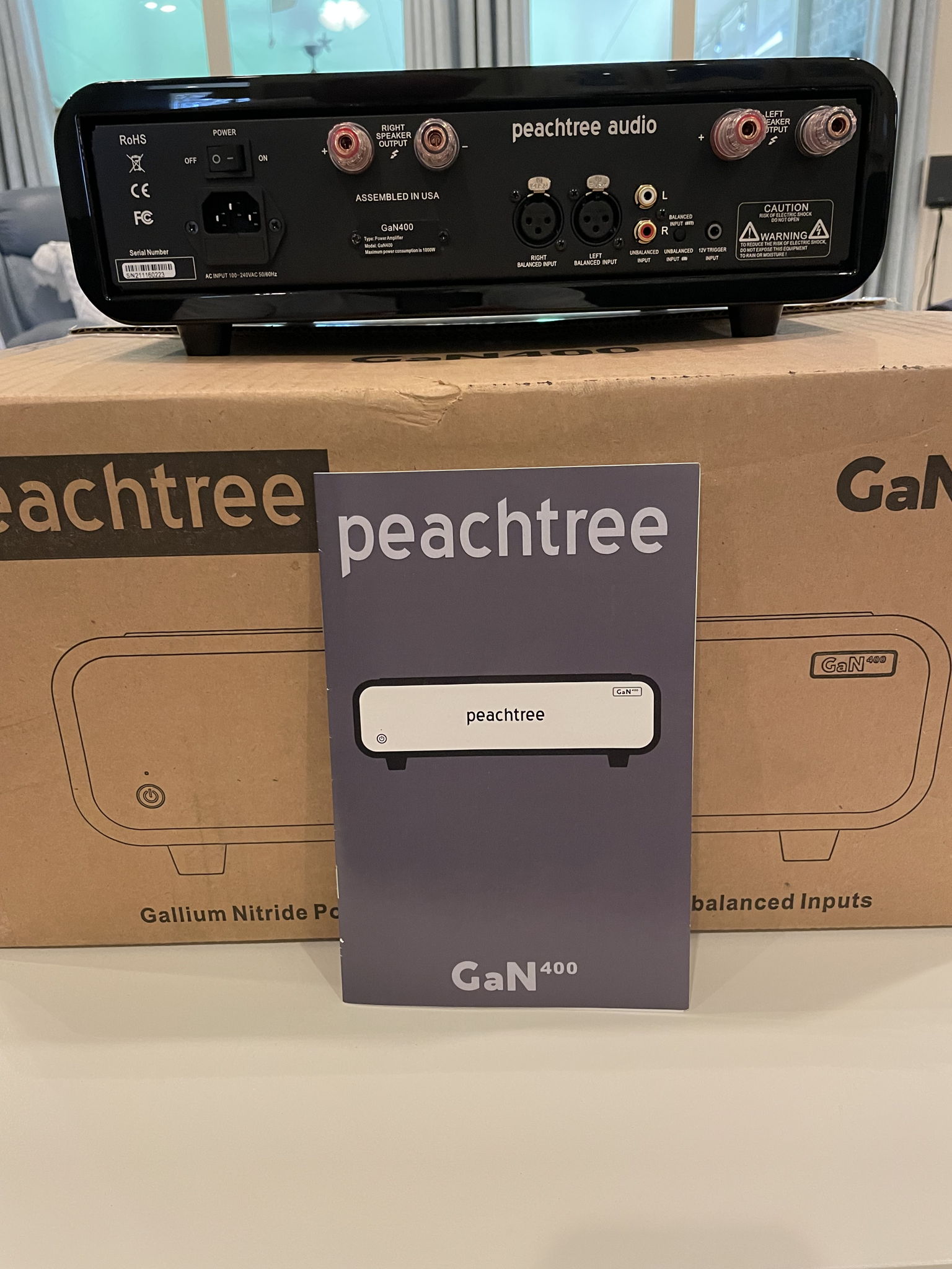 Peachtree Audio GaN400 6