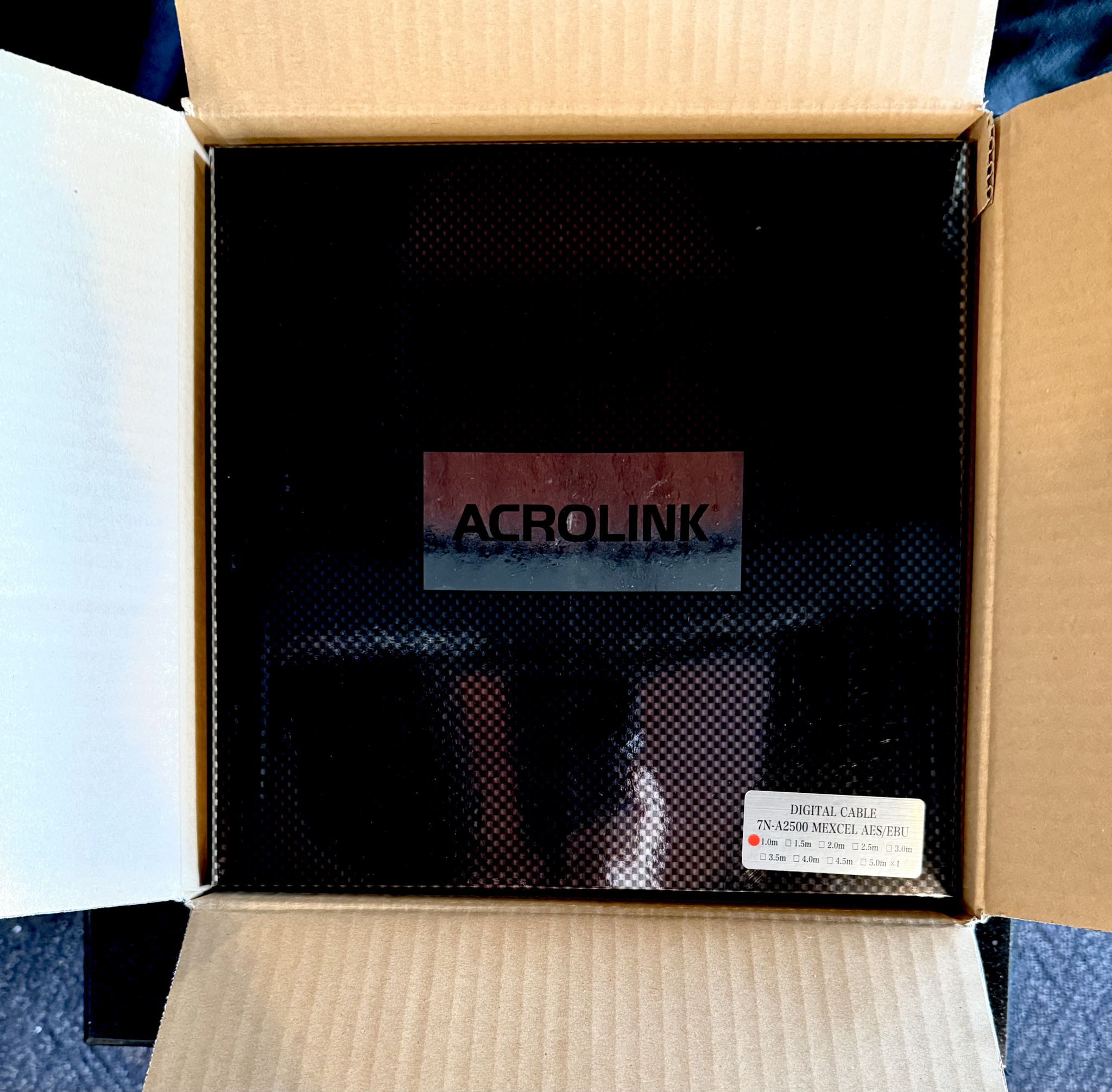 Acrolink Mexcel 7N-A2500 AES/EBU Digital Cable 8