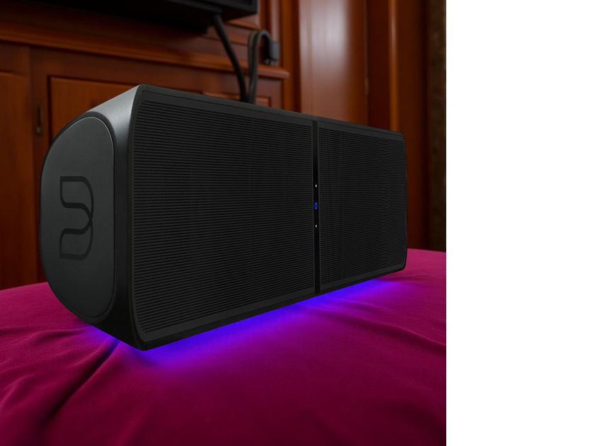 Bluesound PULSE SOUNDBAR+ Wireless Streaming Sound System in Black