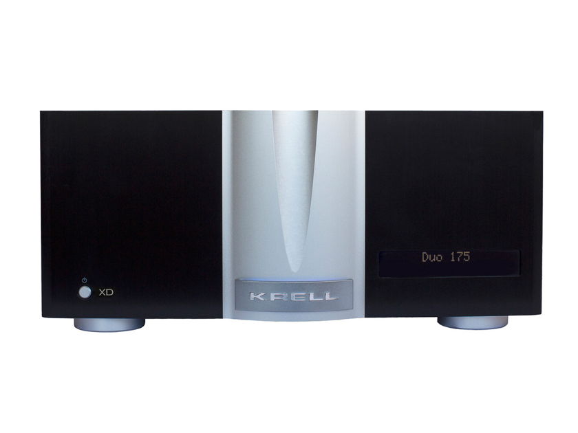 Krell Duo 175 XD Stereo Power Amplifier; Silver (Closeout) (53448)