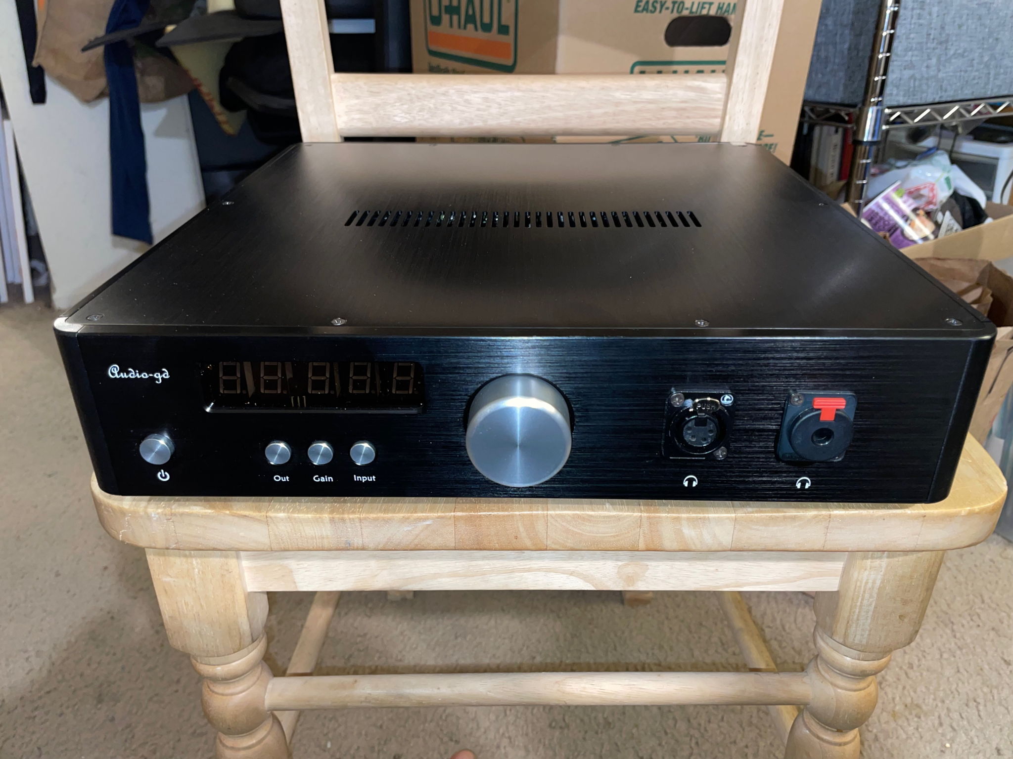 Audio GD R28 NOS balanced preamp and hp amp, R2R DAC