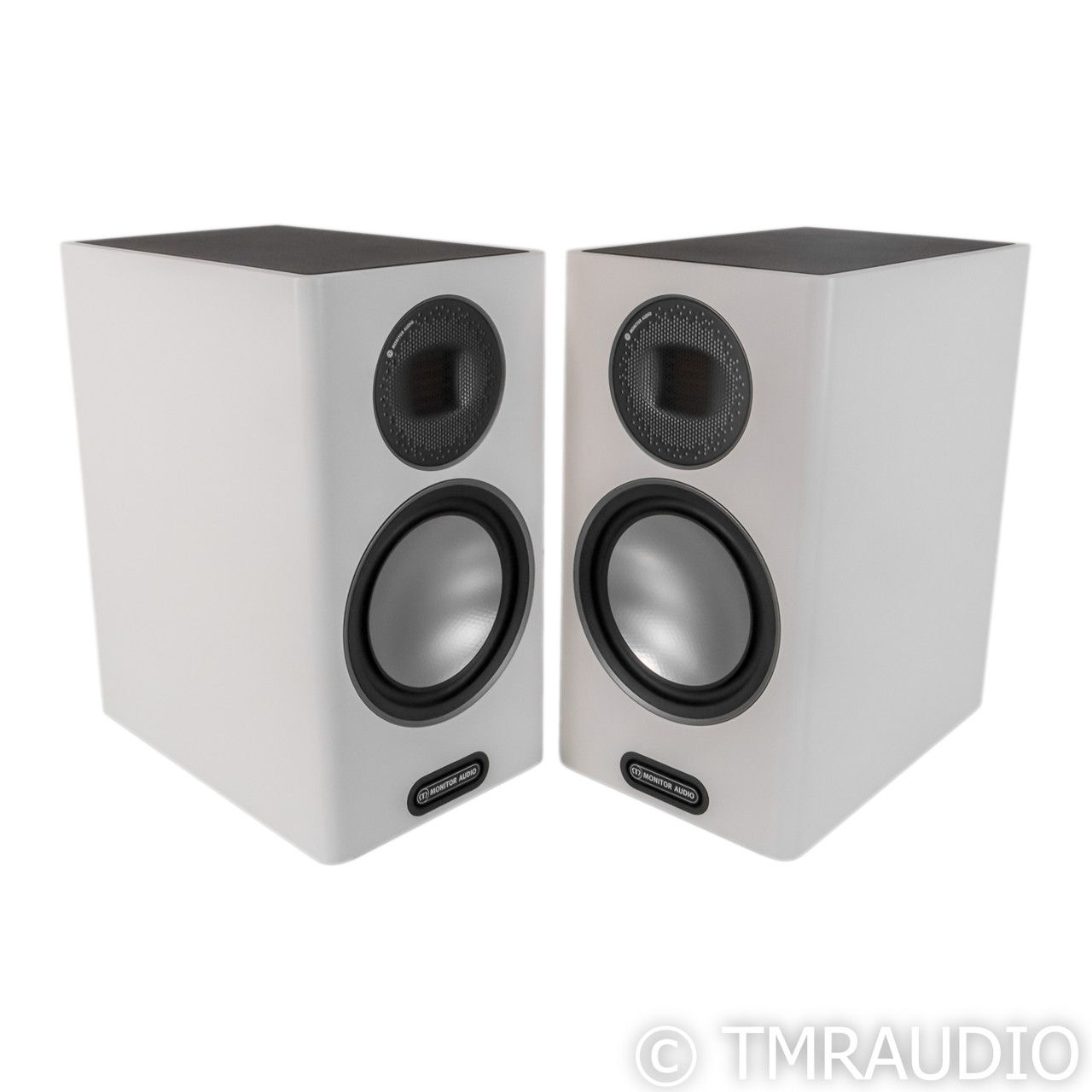 Monitor Audio Gold 100 Bookshelf Speakers; Satin White ...