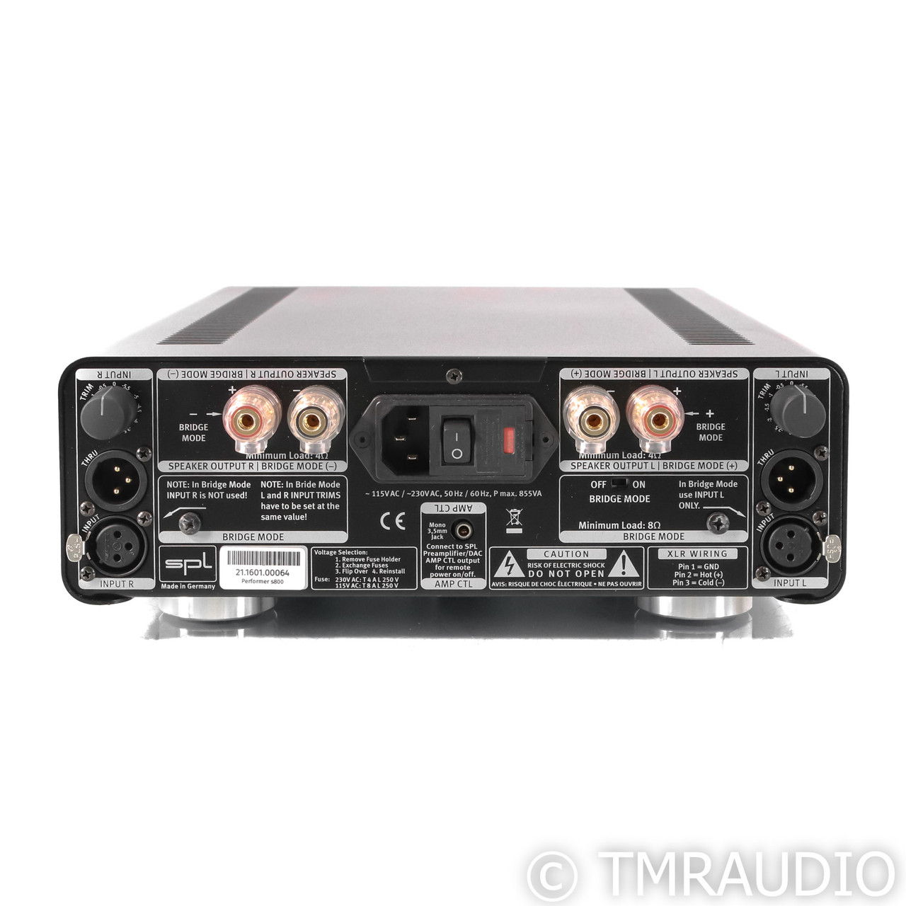 SPL Performer s800 Stereo Power Amplifier (71135) 5