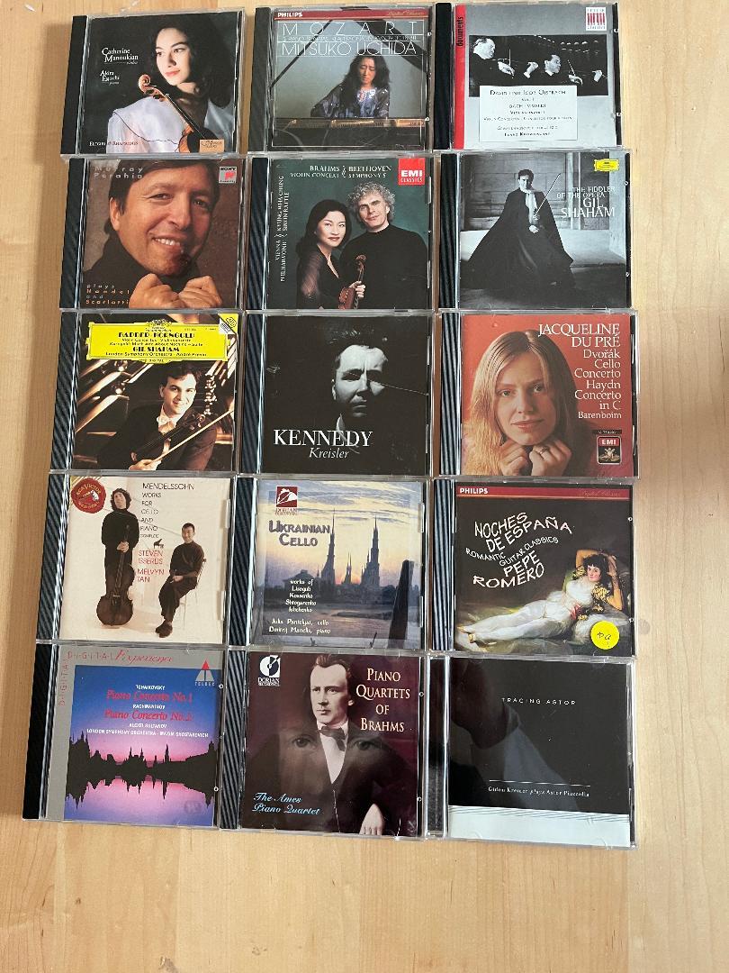 Classical CDs by Favorite Soloists and Conductors 3