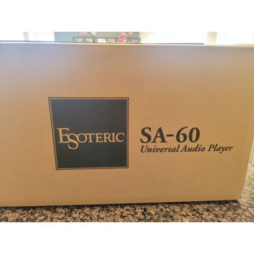Esoteric SA-60 Silver New In Factory Boxes complete
