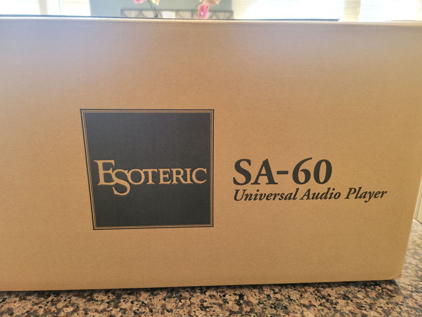 Esoteric SA-60 Silver New “Open Box” from  For Sale