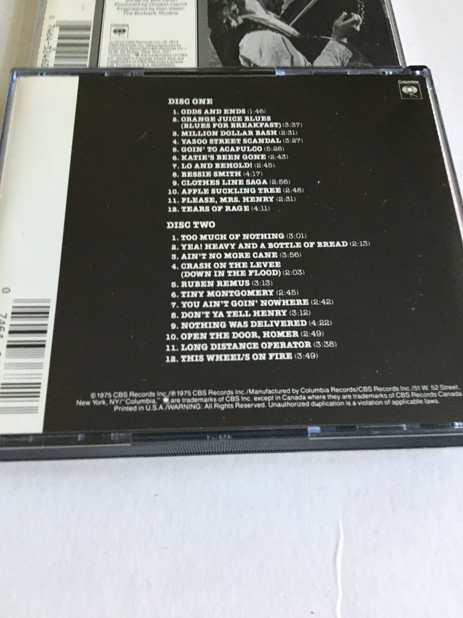 Bob Dylan Pat Garrett & Billy the Kid cd and  Basement ... 4