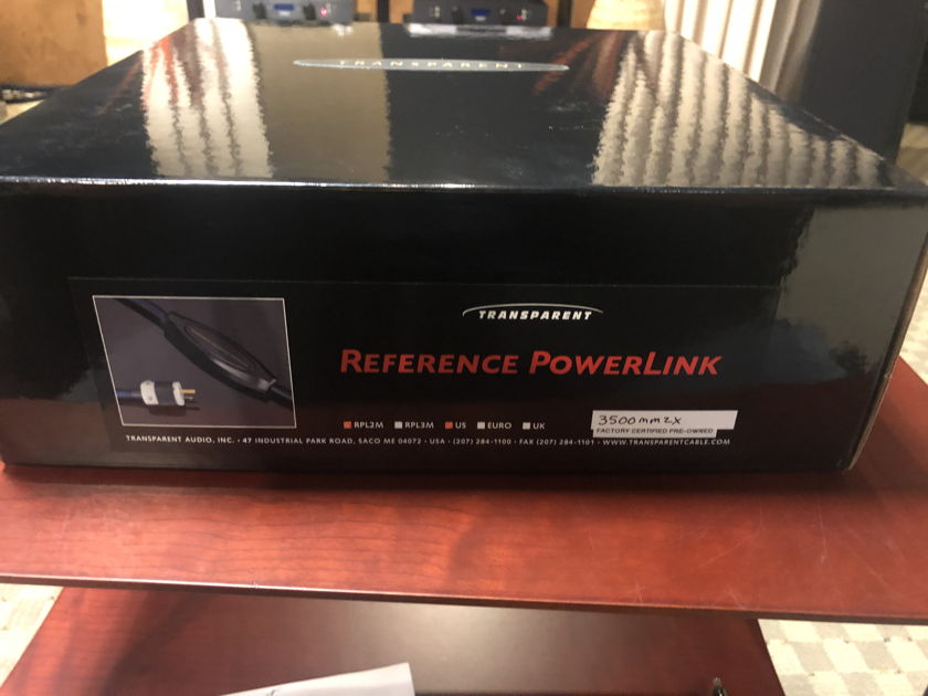 Transparent Audio Reference Powerlink MM2