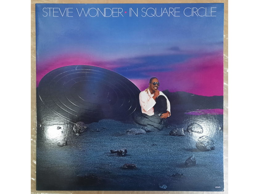 Stevie Wonder - In Square Circle 1985 NM- ORIGINAL VINYL LP Tamla Records 6134TL