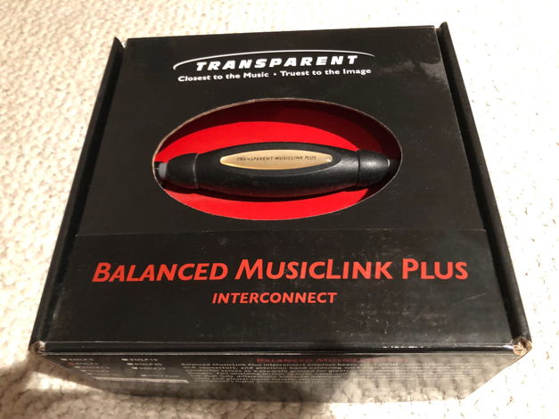 Transparent Cable Balanced MusicLink Plus MM2