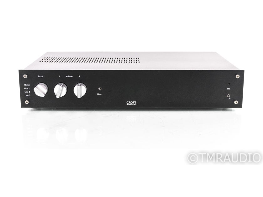 Croft Acoustics Micro 25 Stereo Tube Preamplifier; MM Phono (19702)