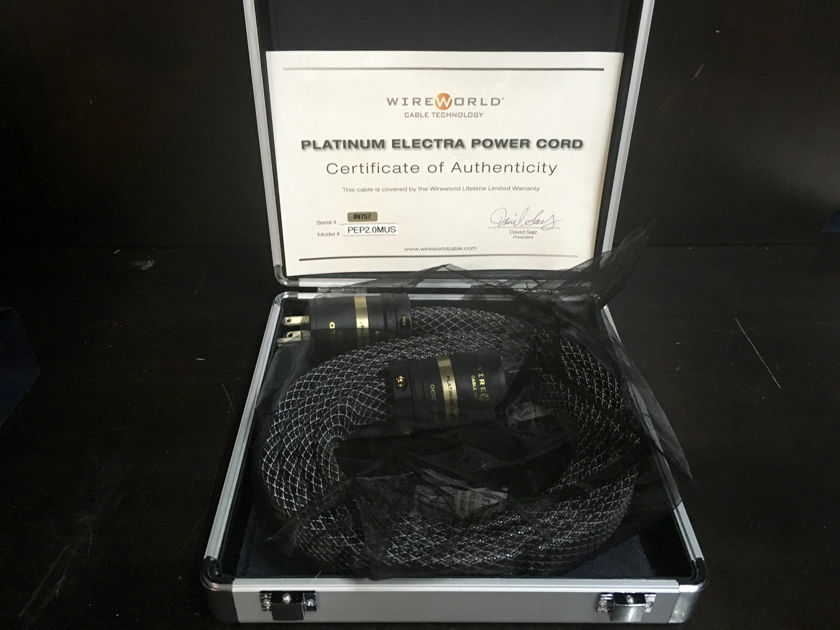 Wireworld Platinum Electra 7 Power cord