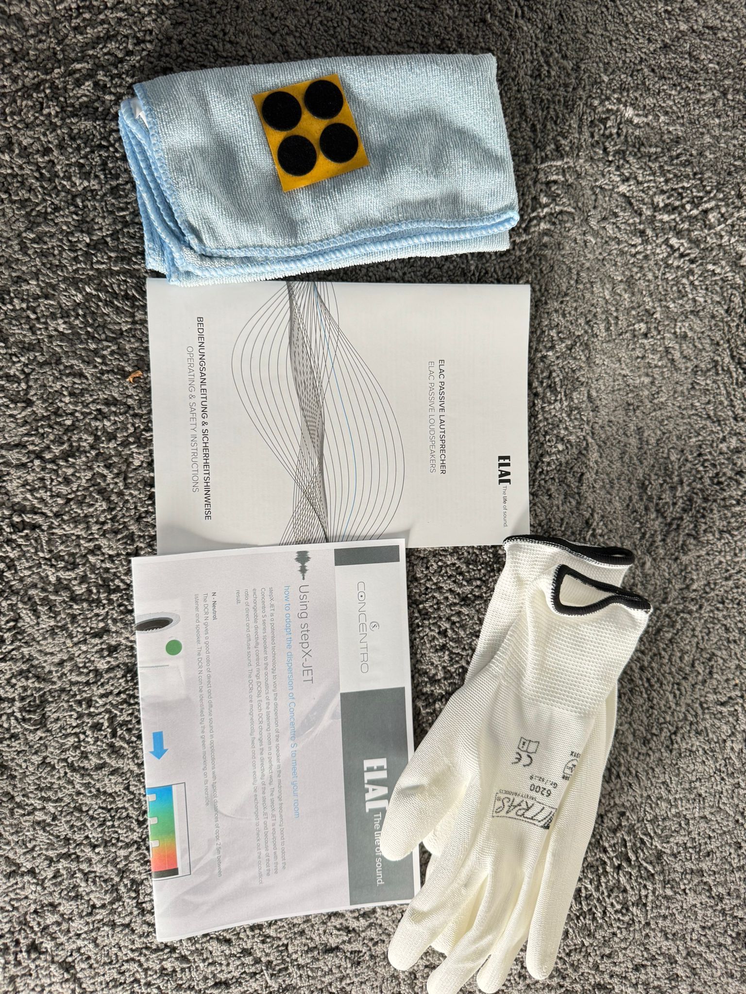 Elac Concentro S503 speakers in white from 2025 11